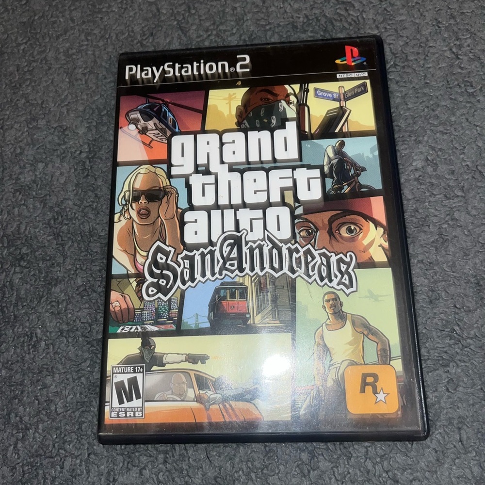 Sony PlayStation 2 Grand Theft Auto: San Andreas Multicolor